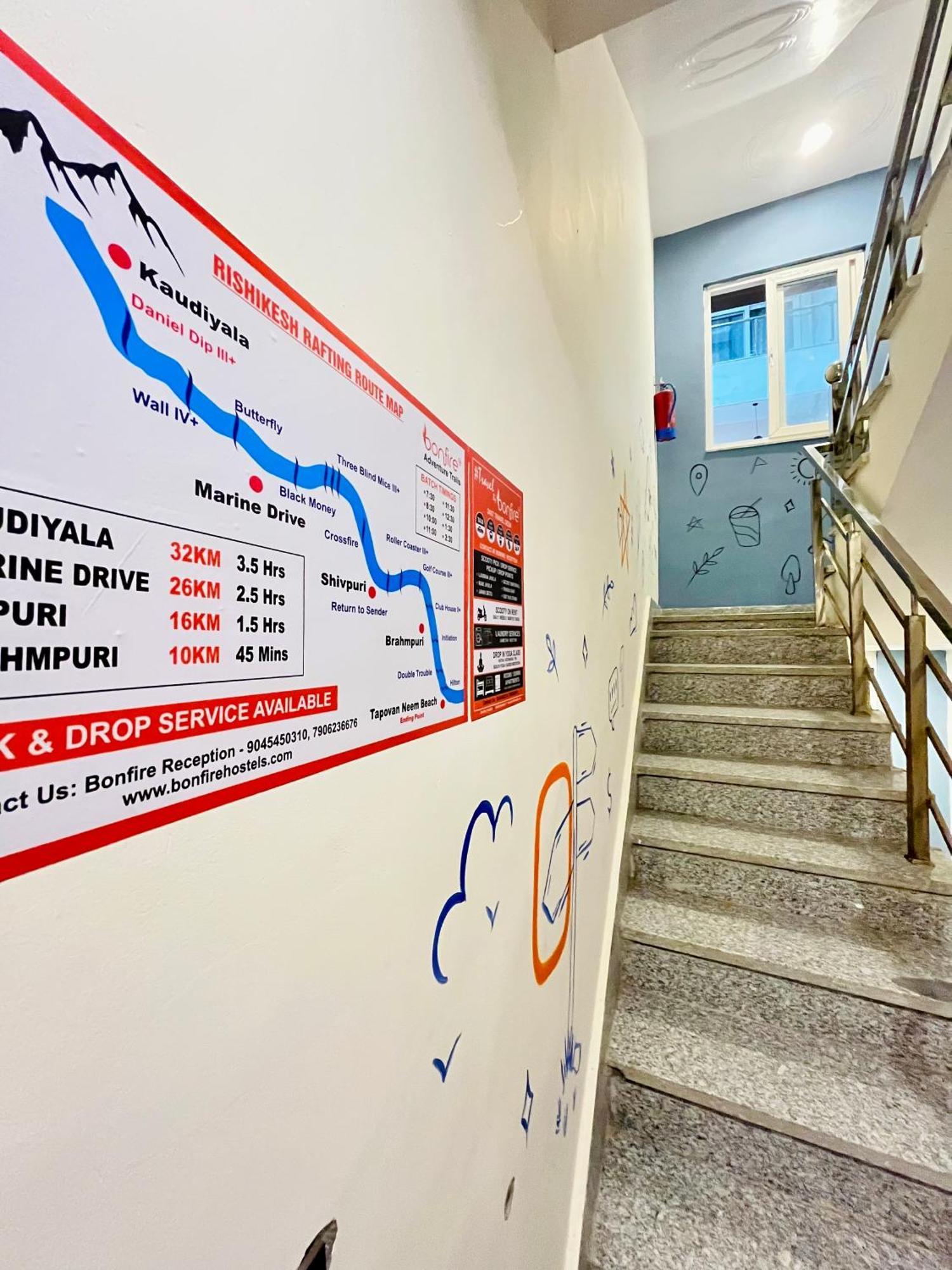 Bonfire Hostels Rishīkesh Екстериор снимка